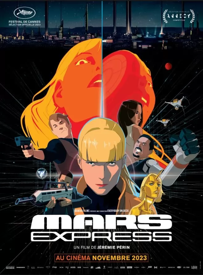 Марс Экспресс / Mars Express (2023) отзывы. Рецензии. Новости кино. Актеры фильма Марс Экспресс. Отзывы о фильме Марс Экспресс