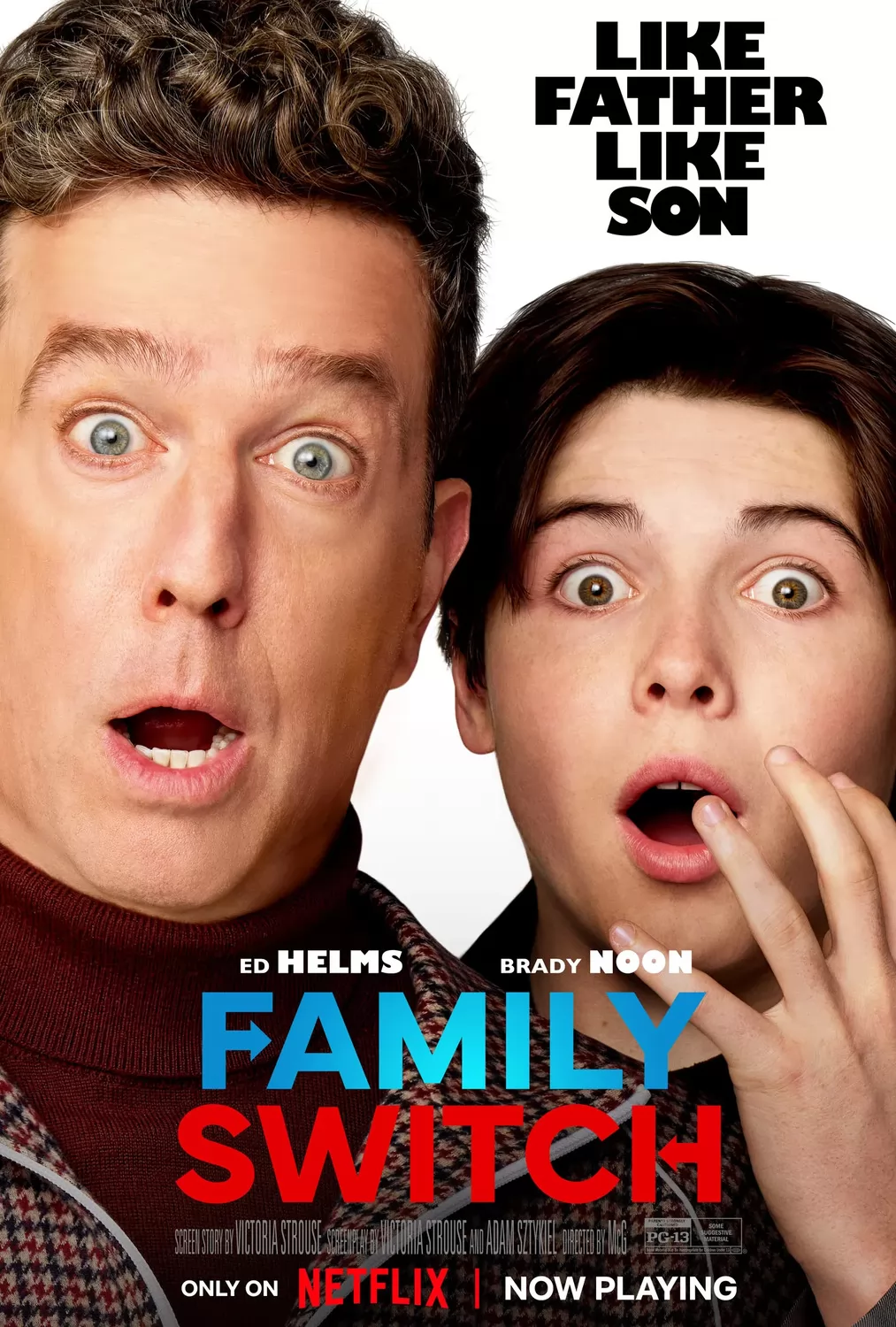Семейная подмена / Family Switch (2023) отзывы. Рецензии. Новости кино. Актеры фильма Семейная подмена. Отзывы о фильме Семейная подмена