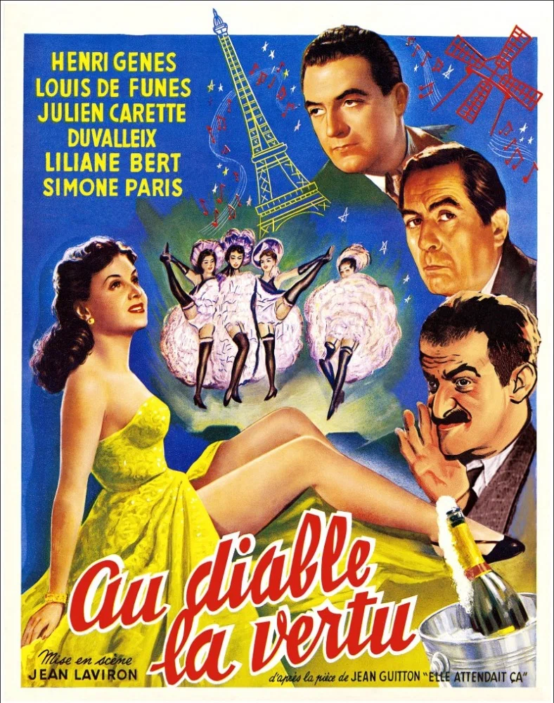 К черту добродетель / Au diable la vertu (1953) отзывы. Рецензии. Новости кино. Актеры фильма К черту добродетель. Отзывы о фильме К черту добродетель