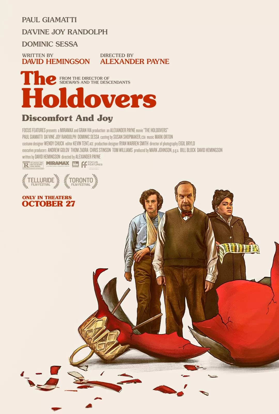 Оставленные / The Holdovers (2023) отзывы. Рецензии. Новости кино. Актеры фильма Оставленные. Отзывы о фильме Оставленные