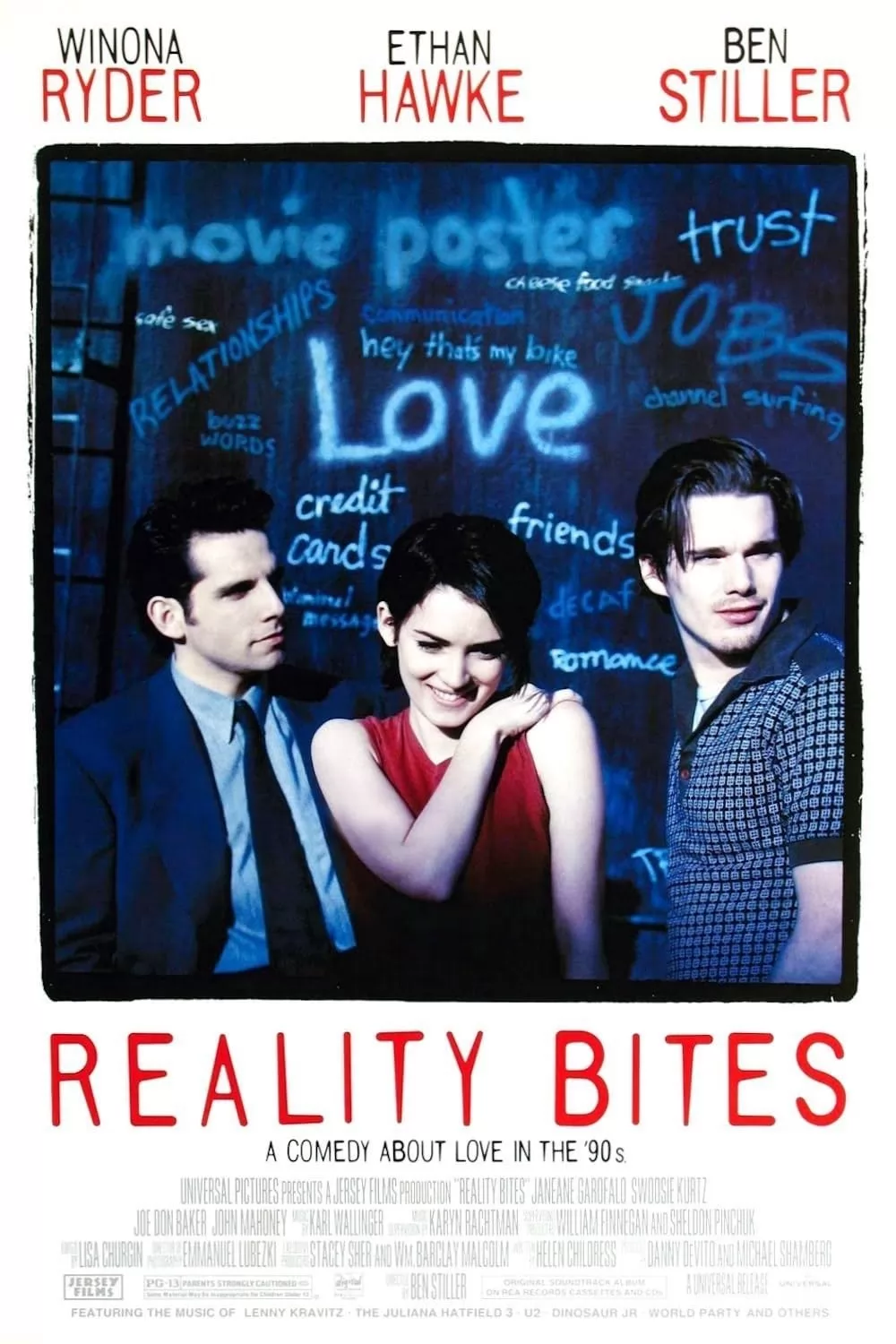 Реальность кусается / Reality Bites (1994) отзывы. Рецензии. Новости кино. Актеры фильма Реальность кусается. Отзывы о фильме Реальность кусается