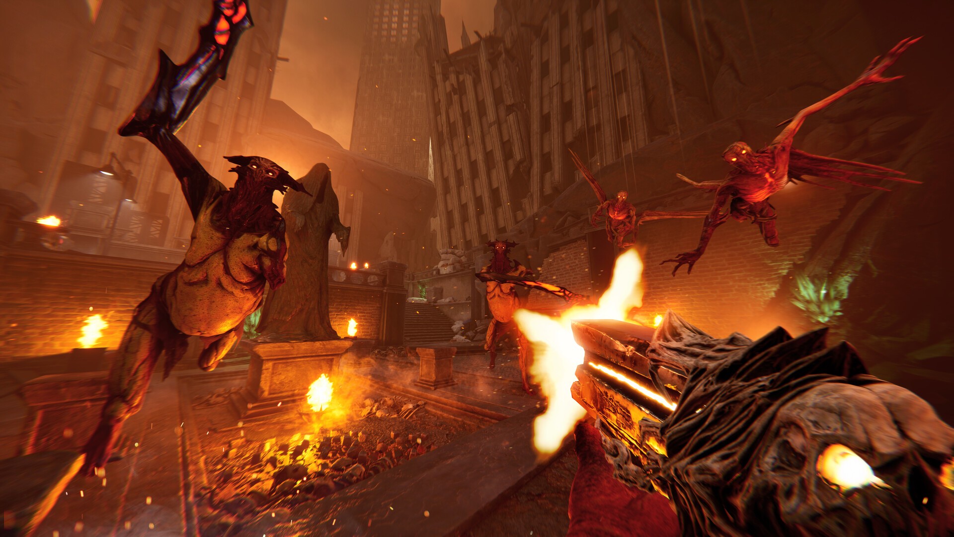 Игра Metal: Hellsinger (2022). Скриншот N212223