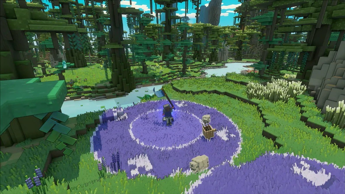 Игра Minecraft Legends (2023). Скриншот N213059