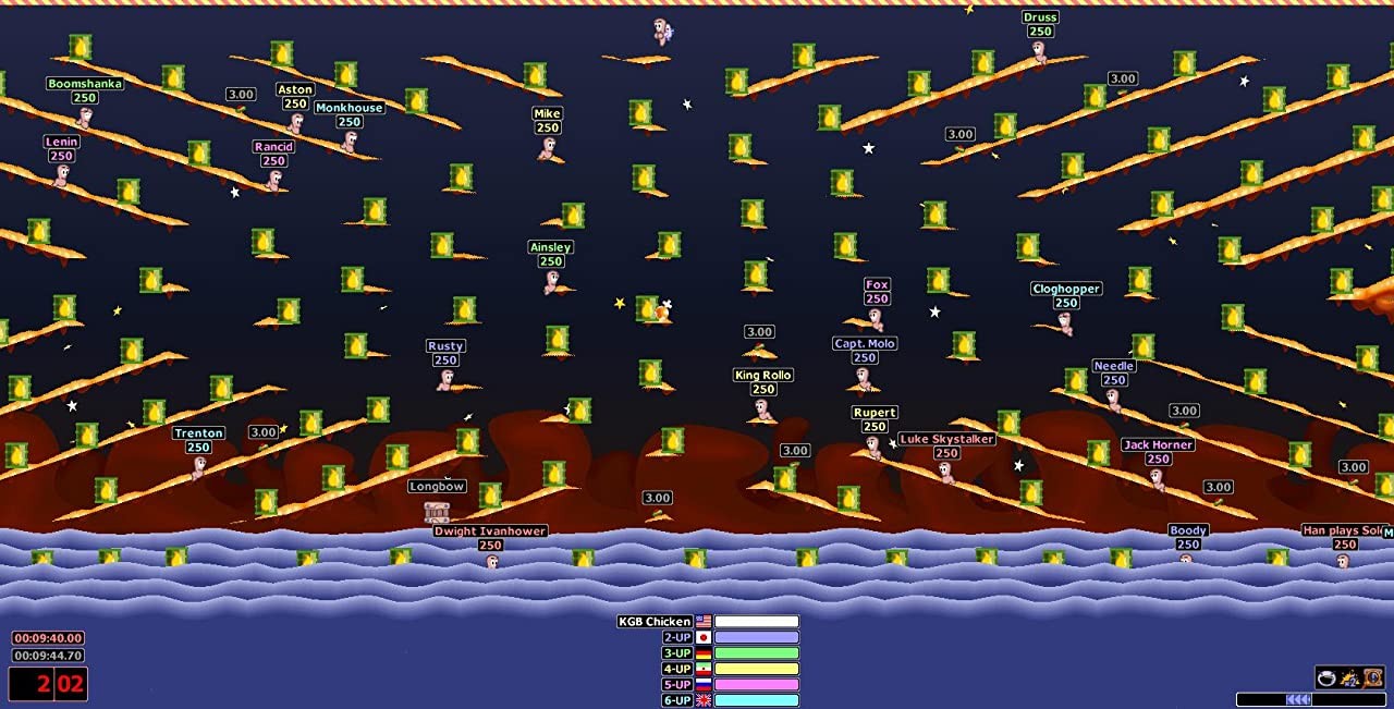 Игра Worms Armageddon (1999). Скриншот N213116