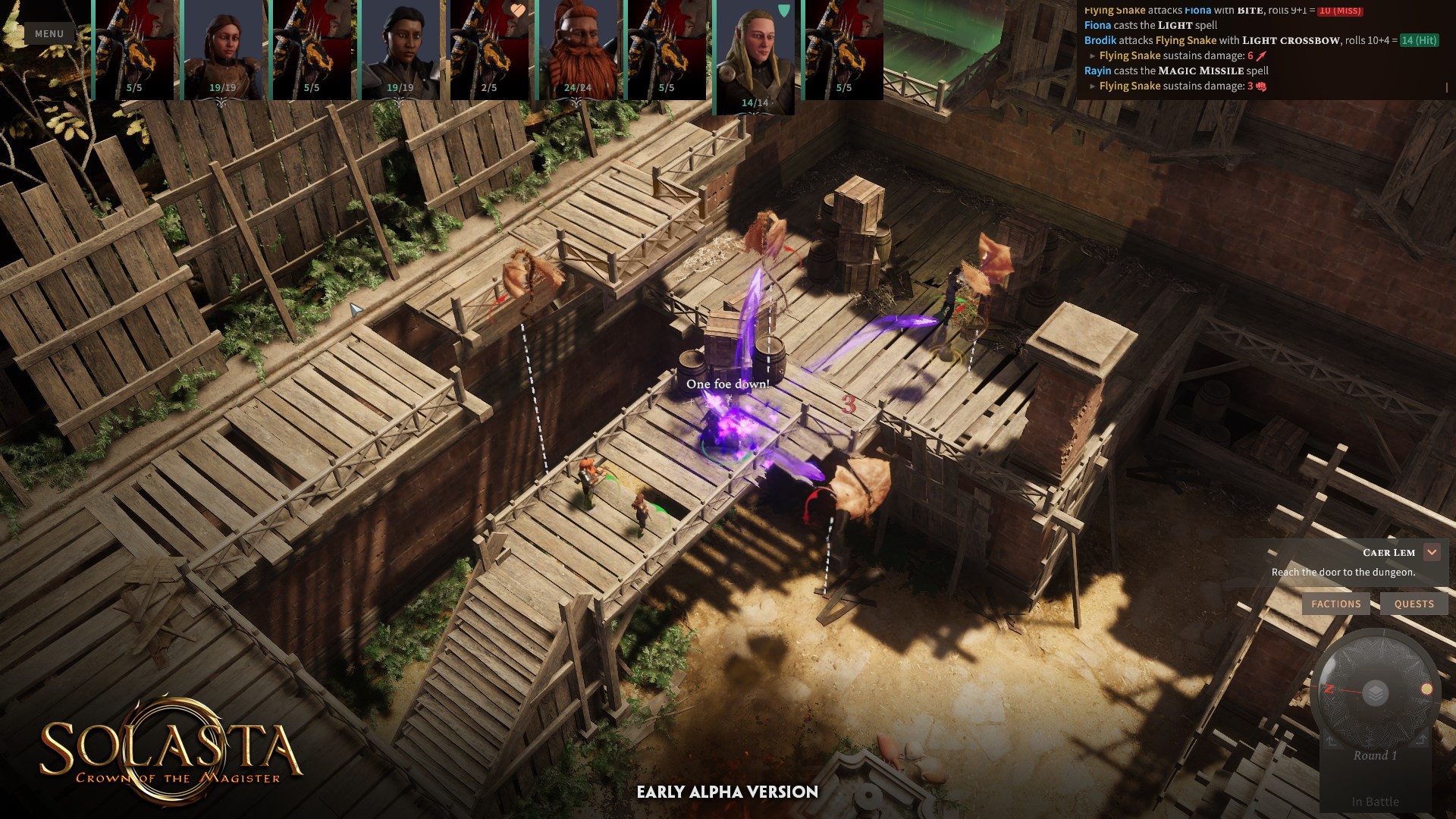 Игра Solasta: Crown of the Magister (2021). Скриншот N213337