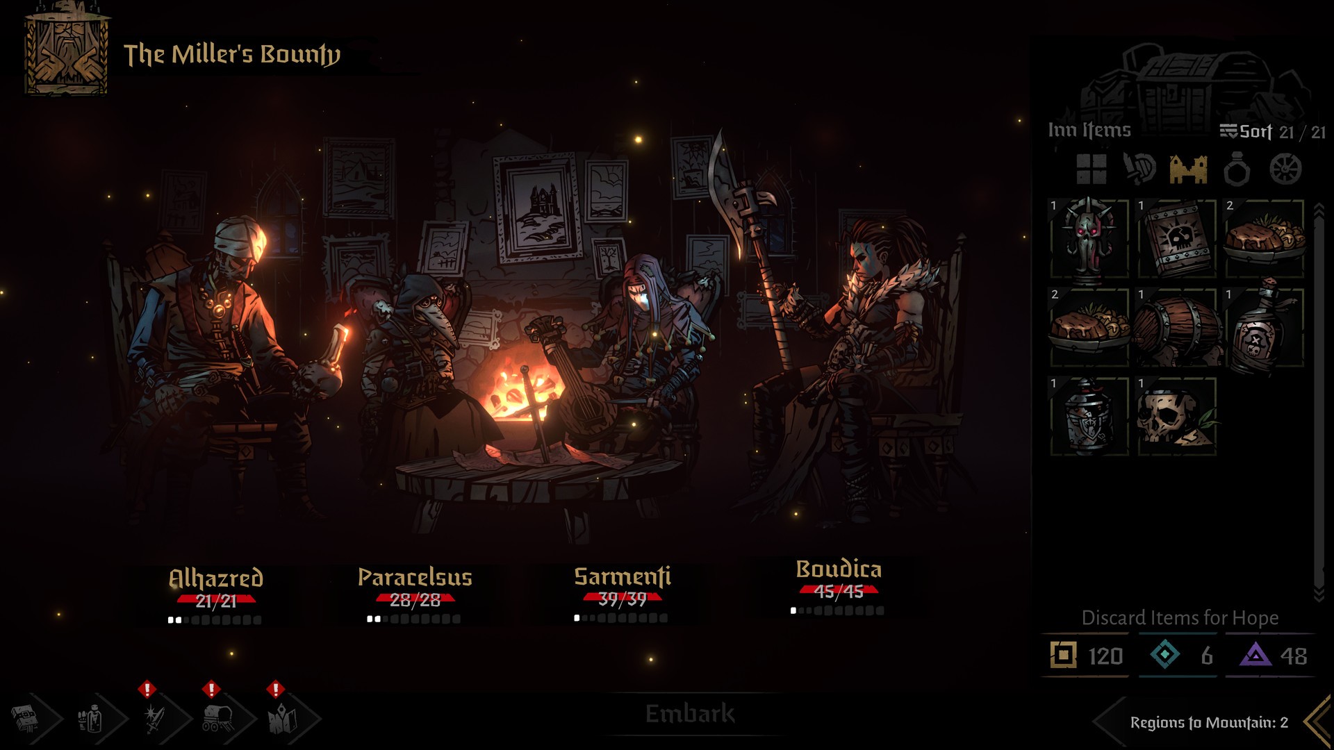 Игра Darkest Dungeon II (2023). Скриншот N215498