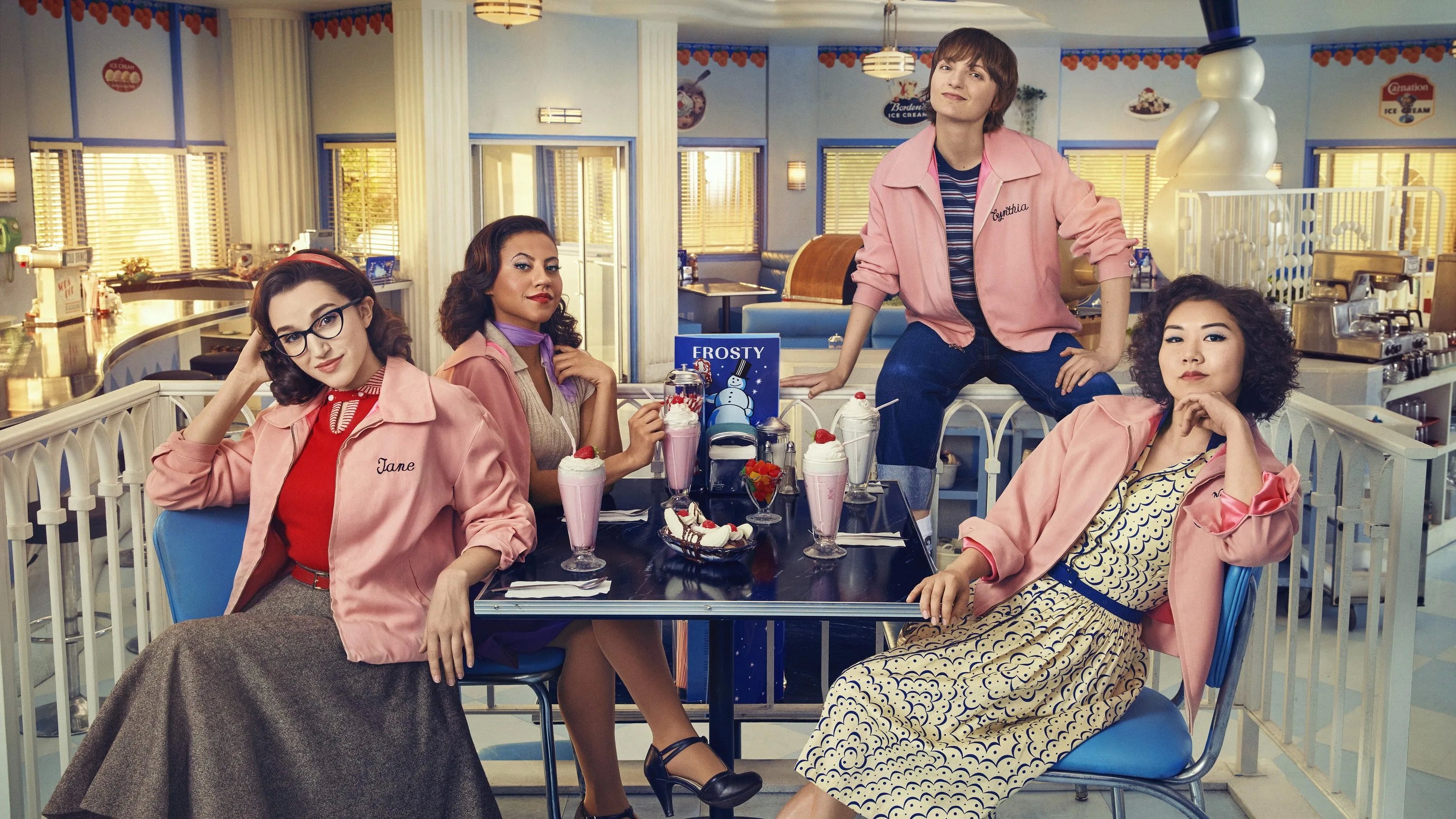 Сериал Бриолин: Взлет розовых леди (2023). Кадр N216910