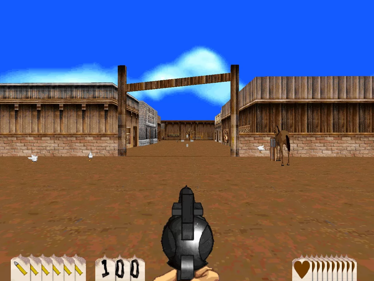 Игра Outlaws (1997). Скриншот N226500