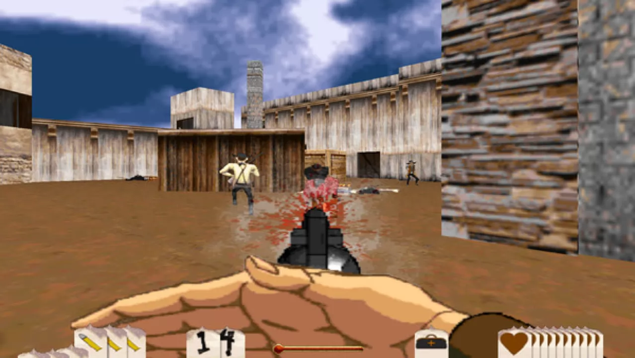 Игра Outlaws (1997). Скриншот N226502