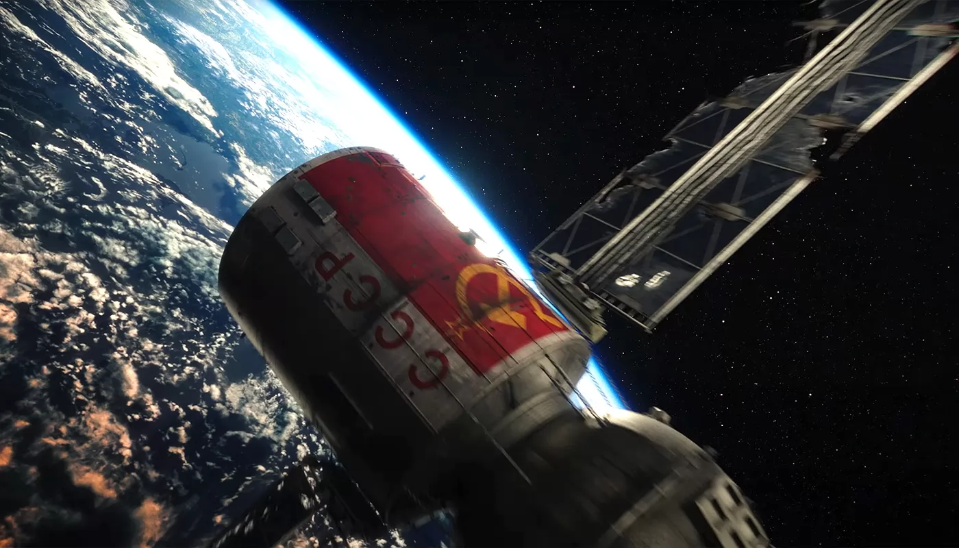 Сломанные спутники СССР в трейлере Мегалополиса