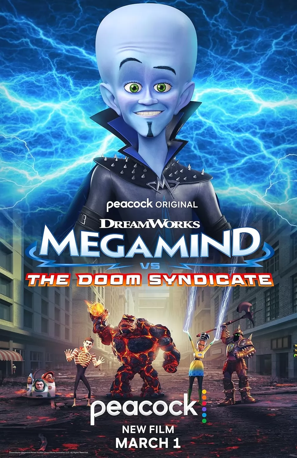 Мегамозг против Синдиката Рока / Megamind vs. The Doom Syndicate (2024) отзывы. Рецензии. Новости кино. Актеры фильма Мегамозг против Синдиката Рока. Отзывы о фильме Мегамозг против Синдиката Рока