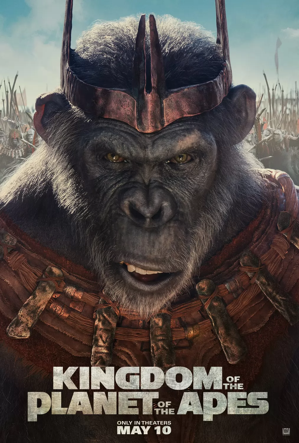 Планета обезьян: Новое царство: постер N232046