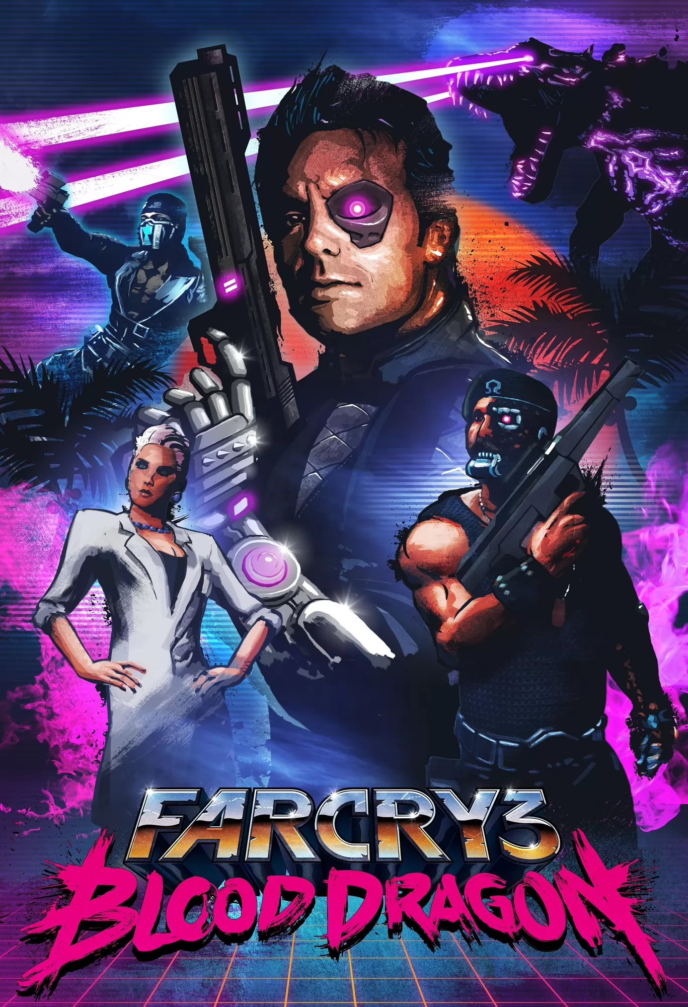 Far Cry 3: Blood Dragon: постер N232122