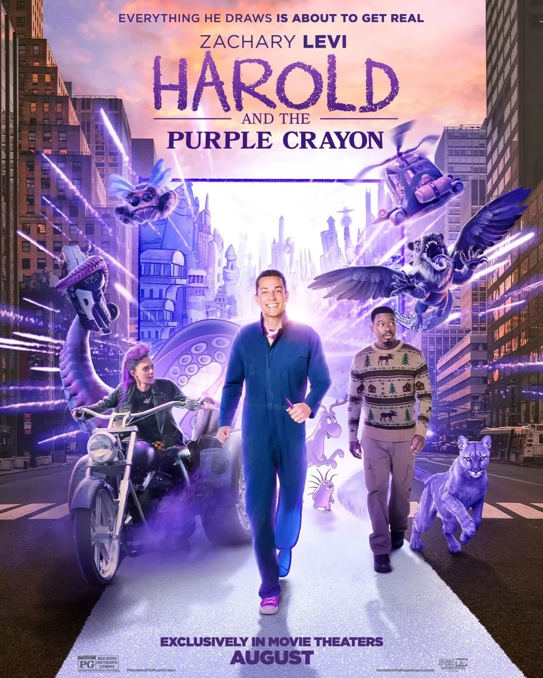 Гарольд и фиолетовый мелок: постер N233839