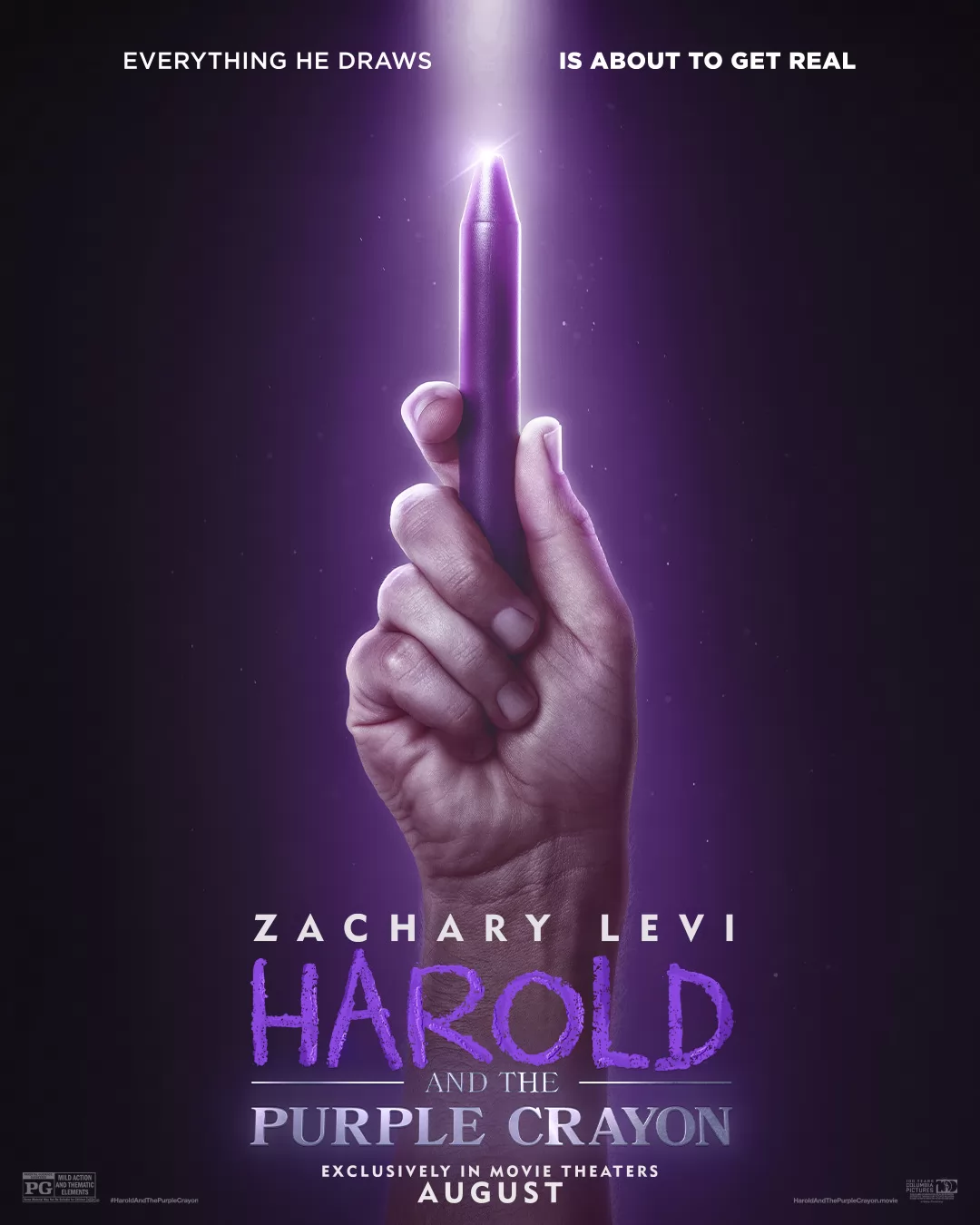 Гарольд и фиолетовый мелок / Harold and the Purple Crayon (2024) отзывы. Рецензии. Новости кино. Актеры фильма Гарольд и фиолетовый мелок. Отзывы о фильме Гарольд и фиолетовый мелок