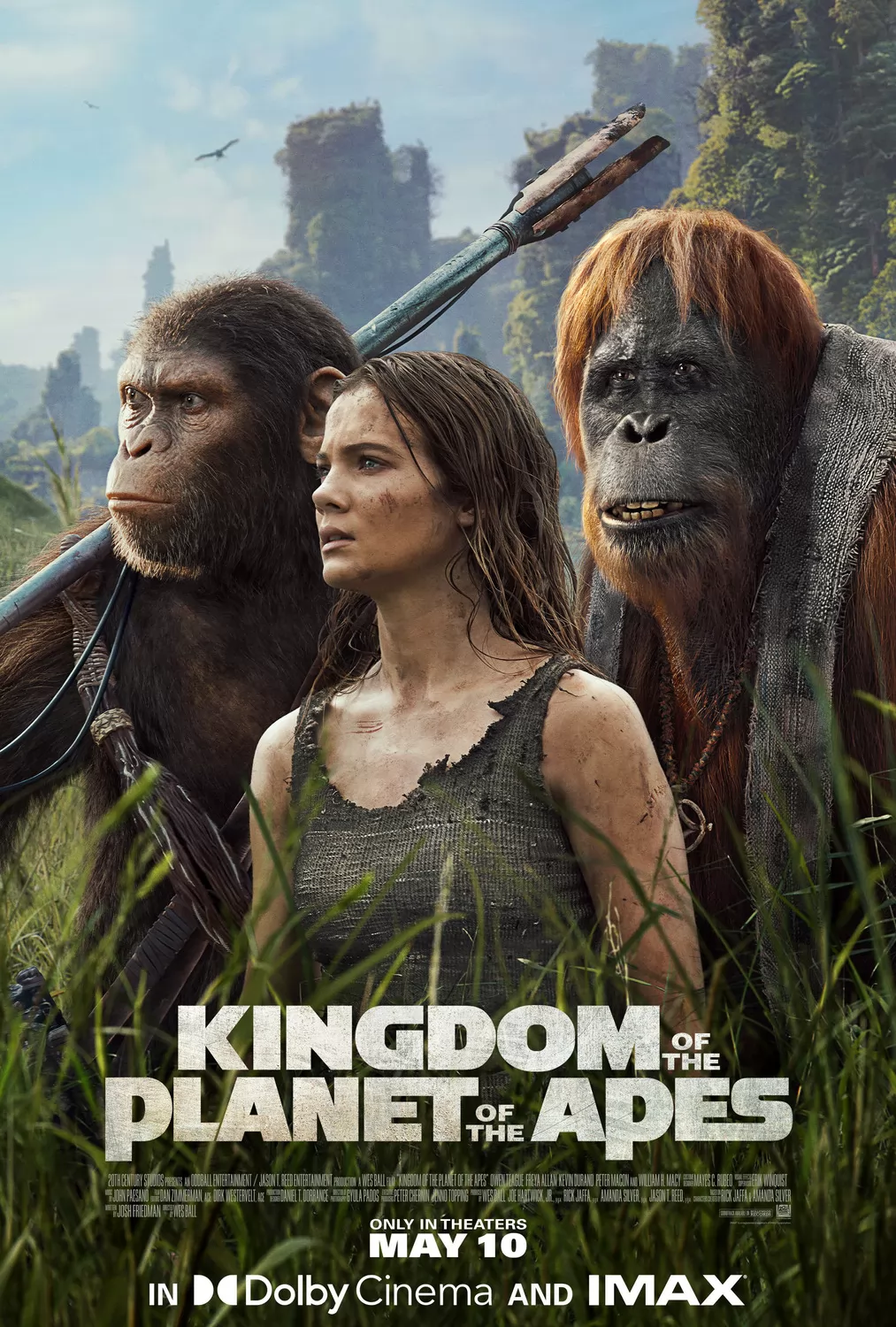 Планета обезьян: Новое царство: постер N235081