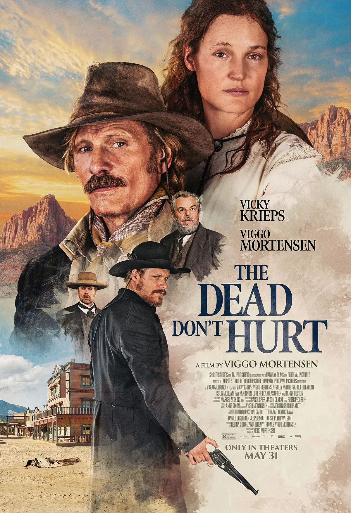 Мертвые не причиняют боли / The Dead Don`t Hurt (2023) отзывы. Рецензии. Новости кино. Актеры фильма Мертвые не причиняют боли. Отзывы о фильме Мертвые не причиняют боли