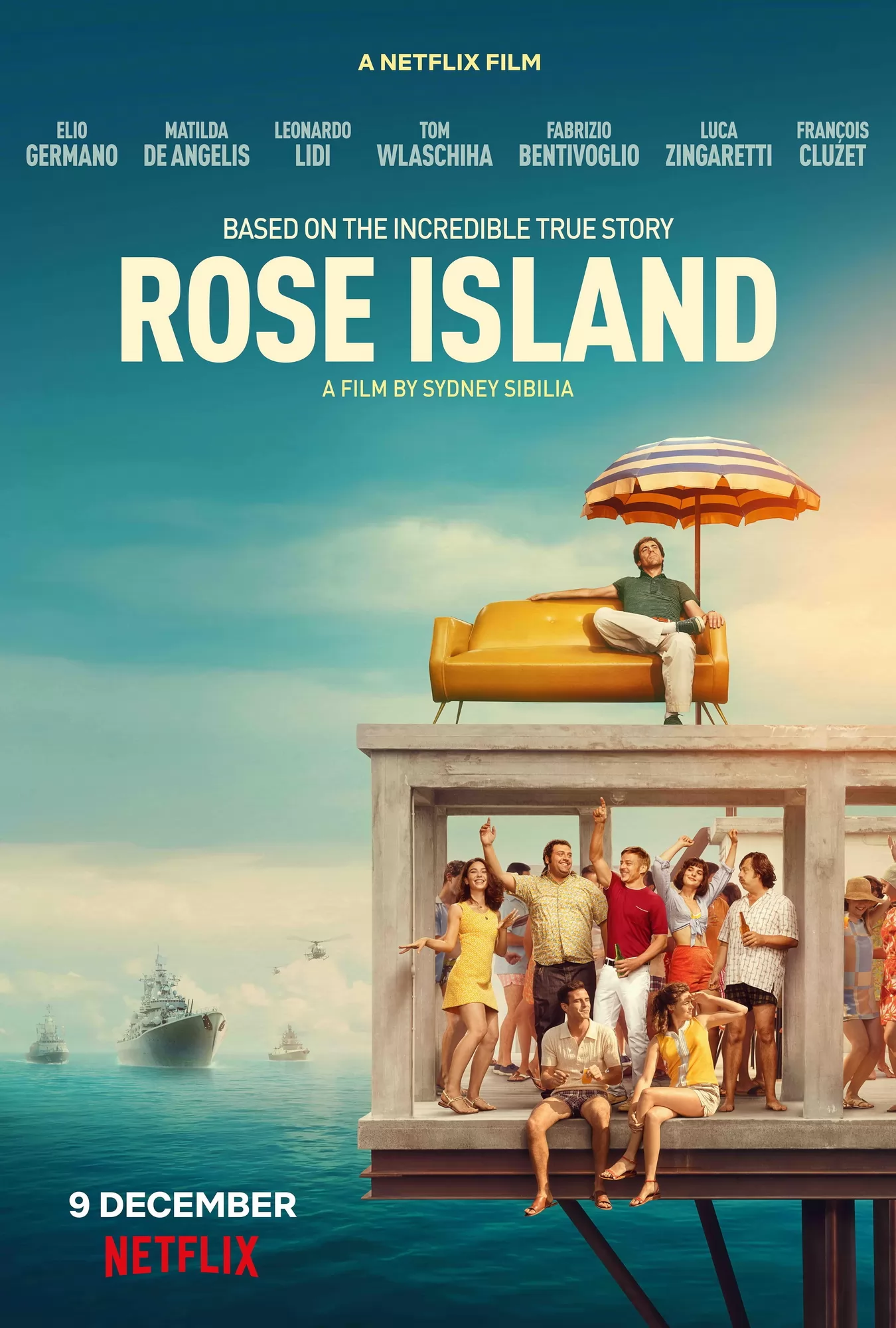 Невероятная история Острова роз: постер N235906