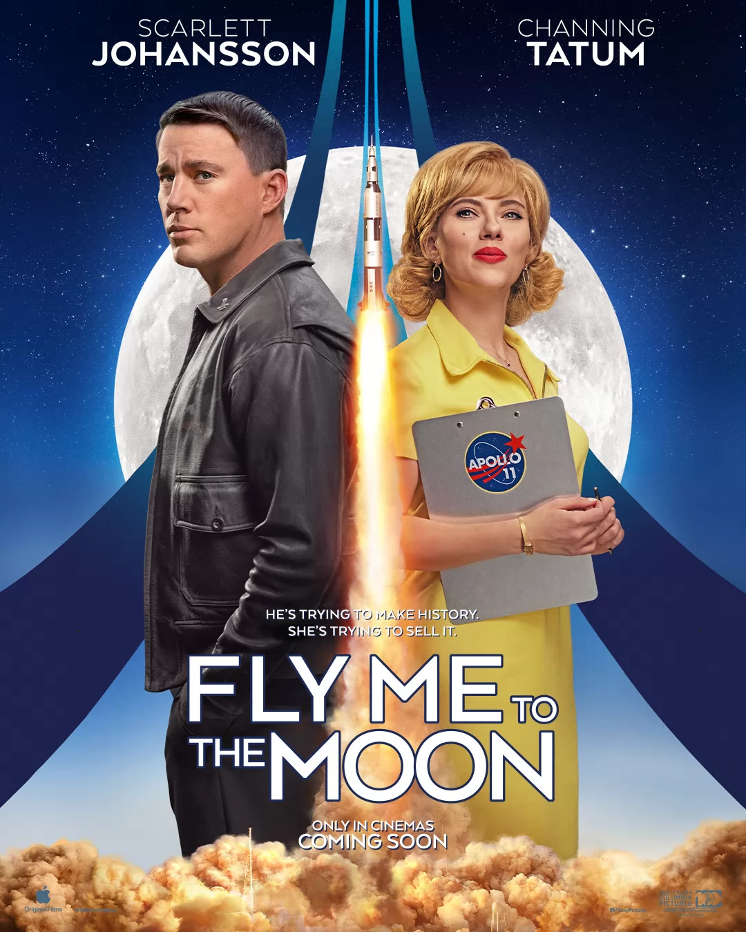 Полет на Луну / Fly Me to the Moon (2024) отзывы. Рецензии. Новости кино. Актеры фильма Полет на Луну. Отзывы о фильме Полет на Луну