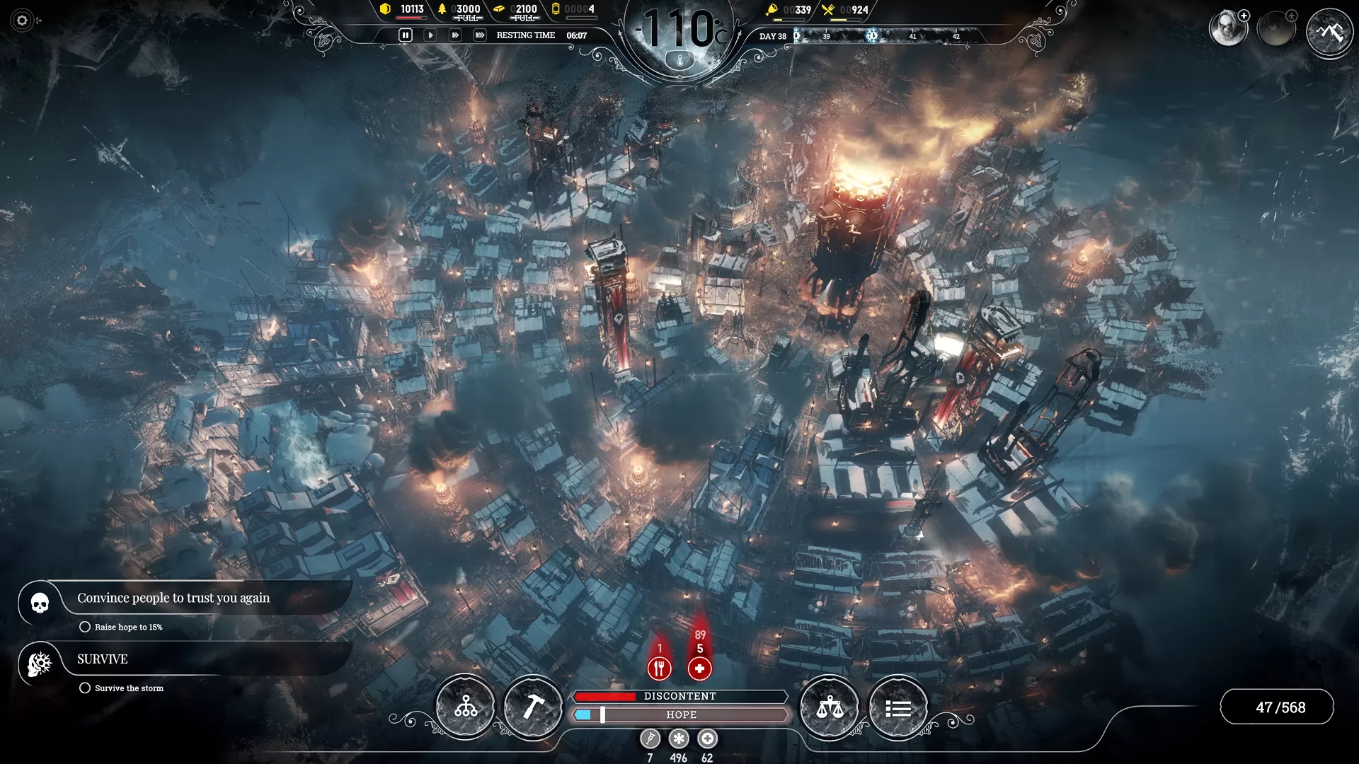 Игра Frostpunk (2018). Скриншот N233418