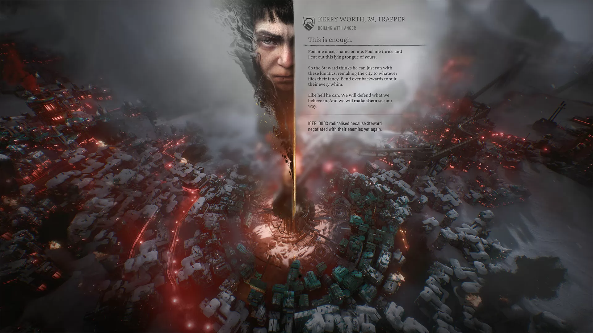 Игра Frostpunk 2 (2024). Скриншот N233428