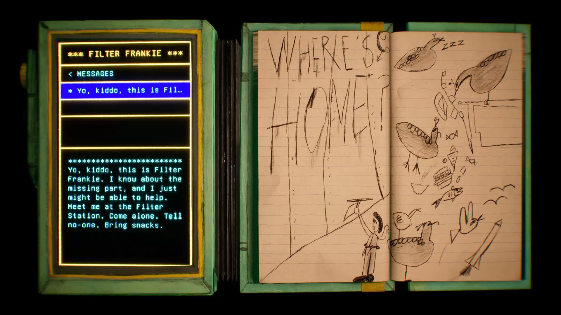 Игра Harold Halibut (2024). Скриншот N234234
