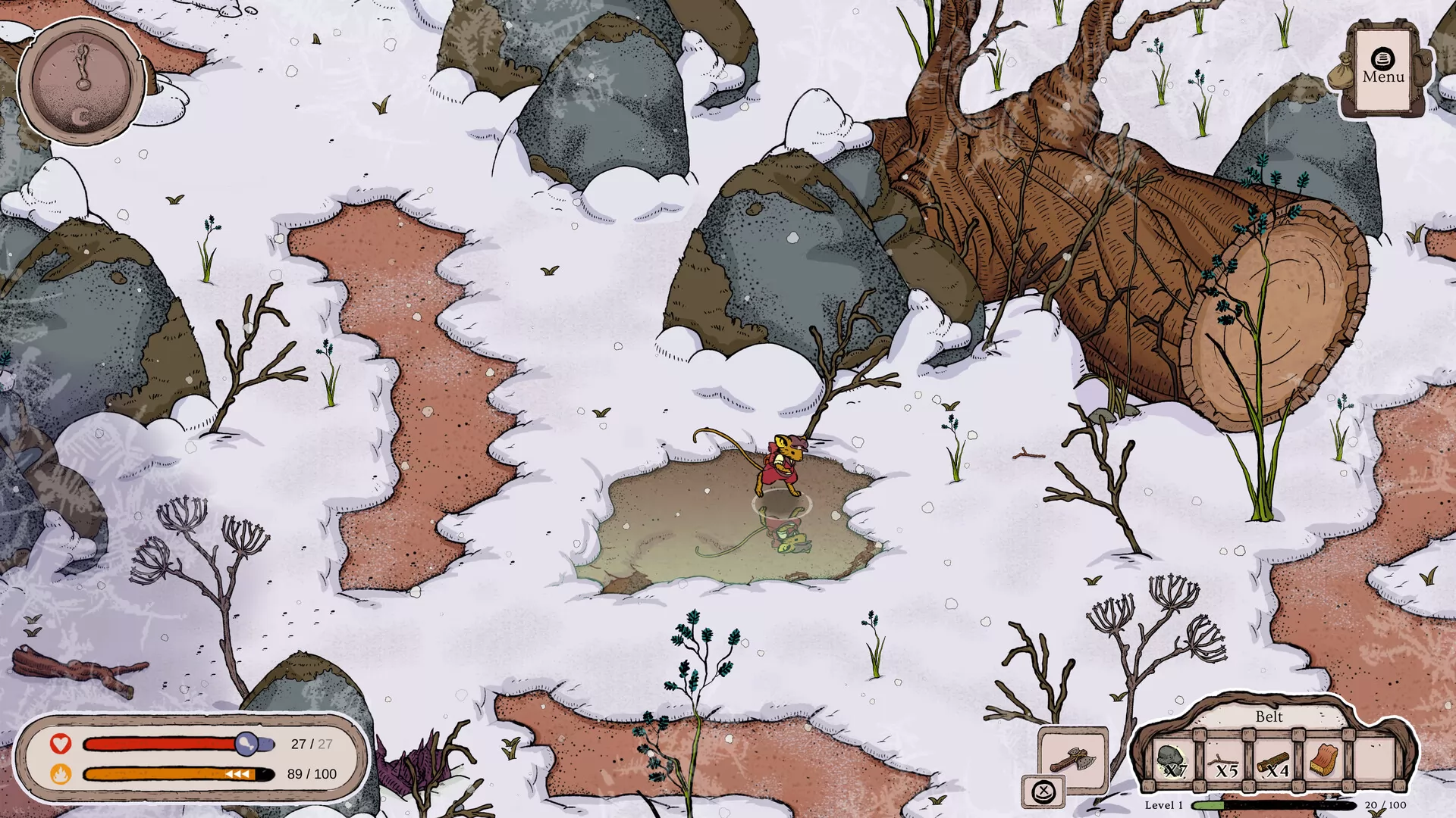 Игра Winter burrow (2025). Скриншот N238103