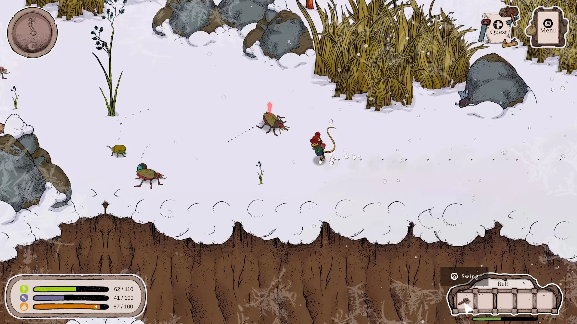Игра Winter burrow (2025). Скриншот N238106