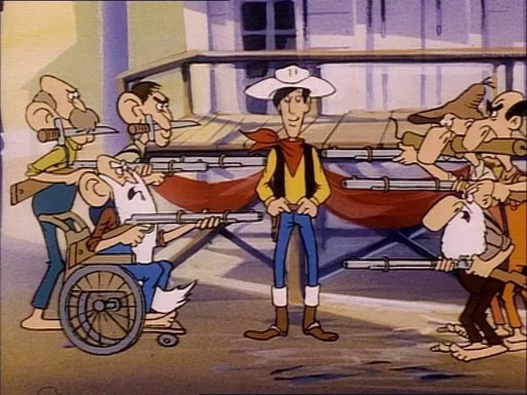 Сериал Счастливчик Люк (1983-1984). Кадр N238944