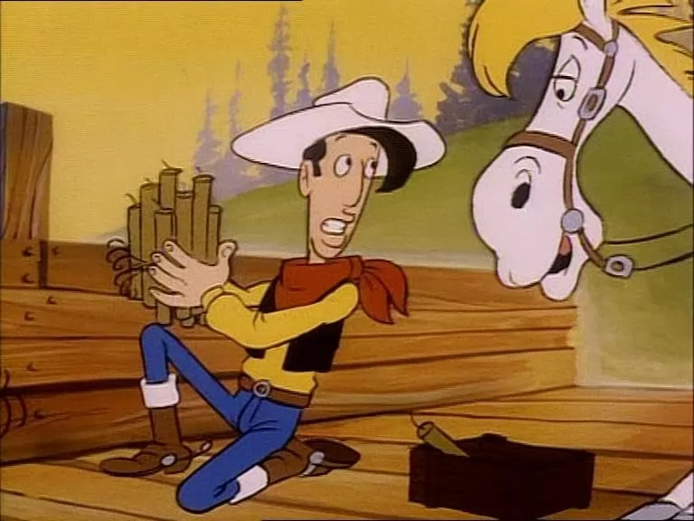 Сериал Счастливчик Люк (1983-1984). Кадр N238945