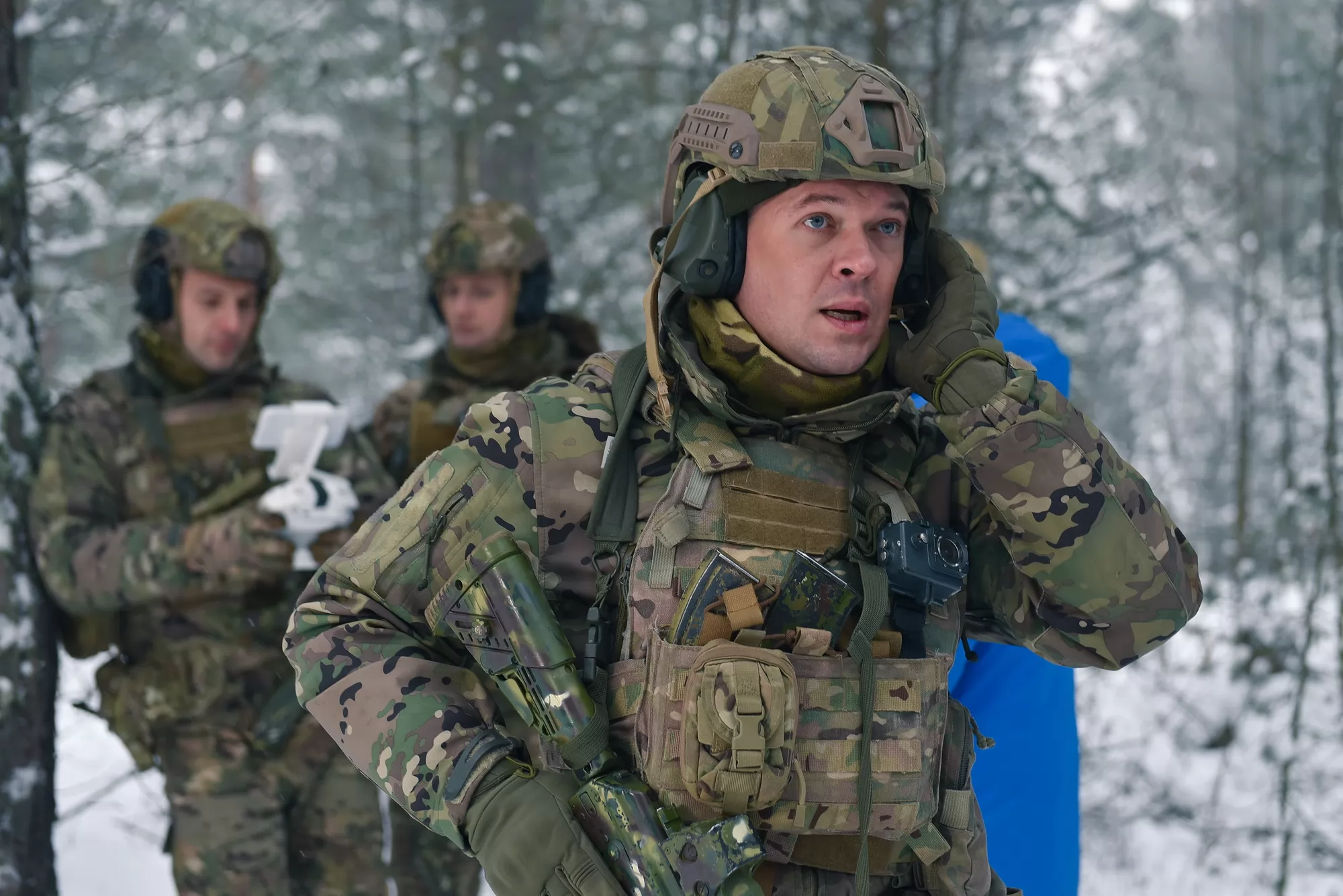 Сериал Морские дьяволы. Полярный конвой (2024). Кадр N252865