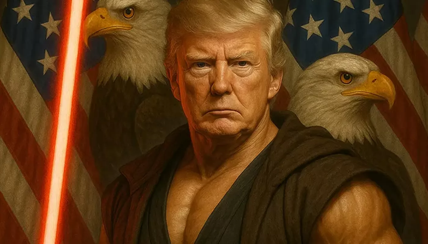 Дональд Трамп стал ситхом в День Звездных войн