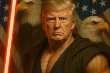 Дональд Трамп стал ситхом в День "Звездных войн"