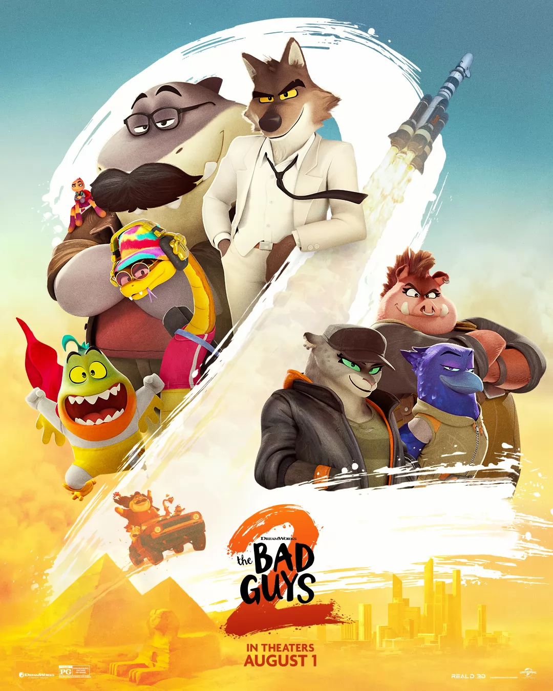 Плохие парни 2 / The Bad Guys 2 (2025) отзывы. Рецензии. Новости кино. Актеры фильма Плохие парни 2. Отзывы о фильме Плохие парни 2