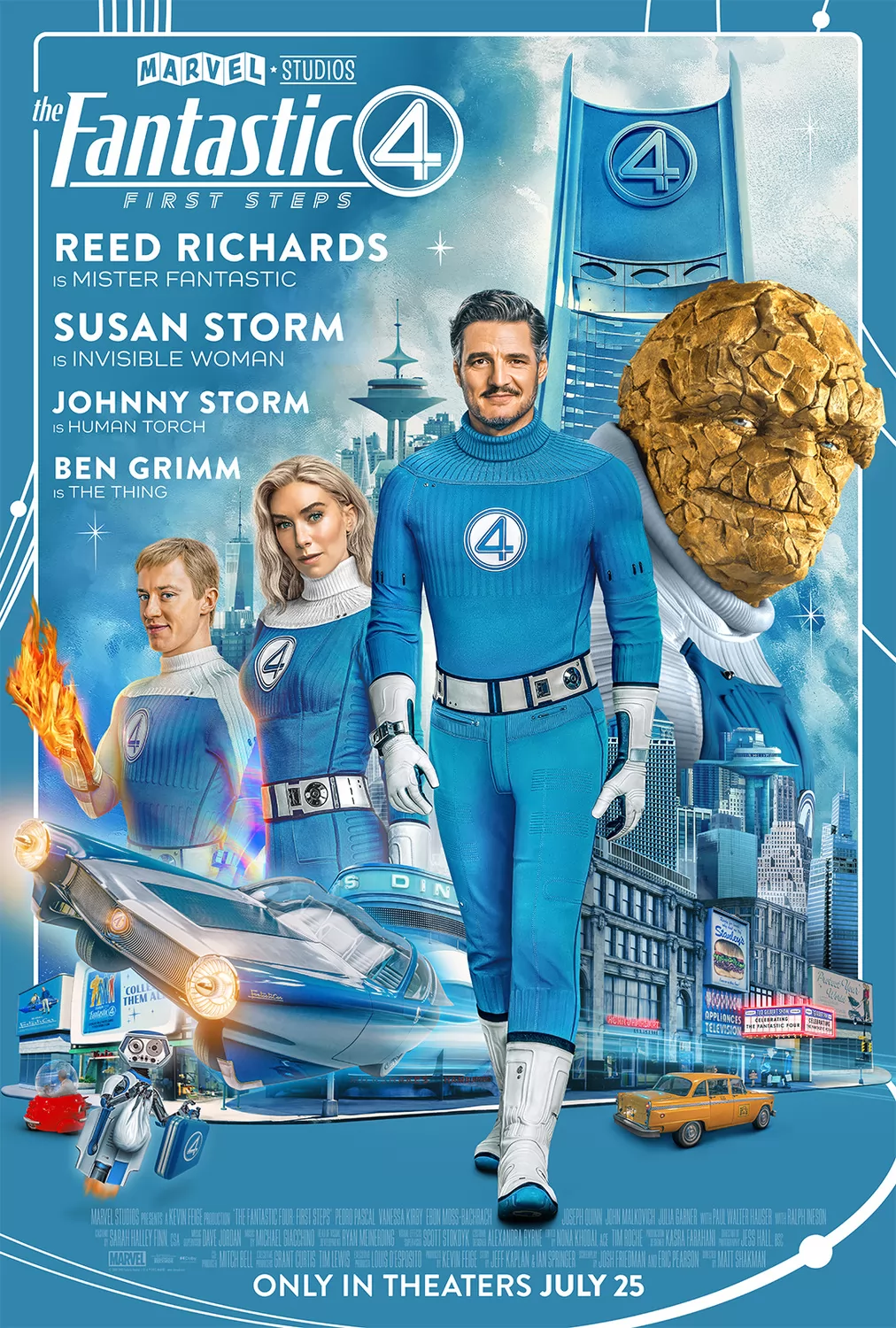 Фантастическая четверка: Первые шаги: постер N260635