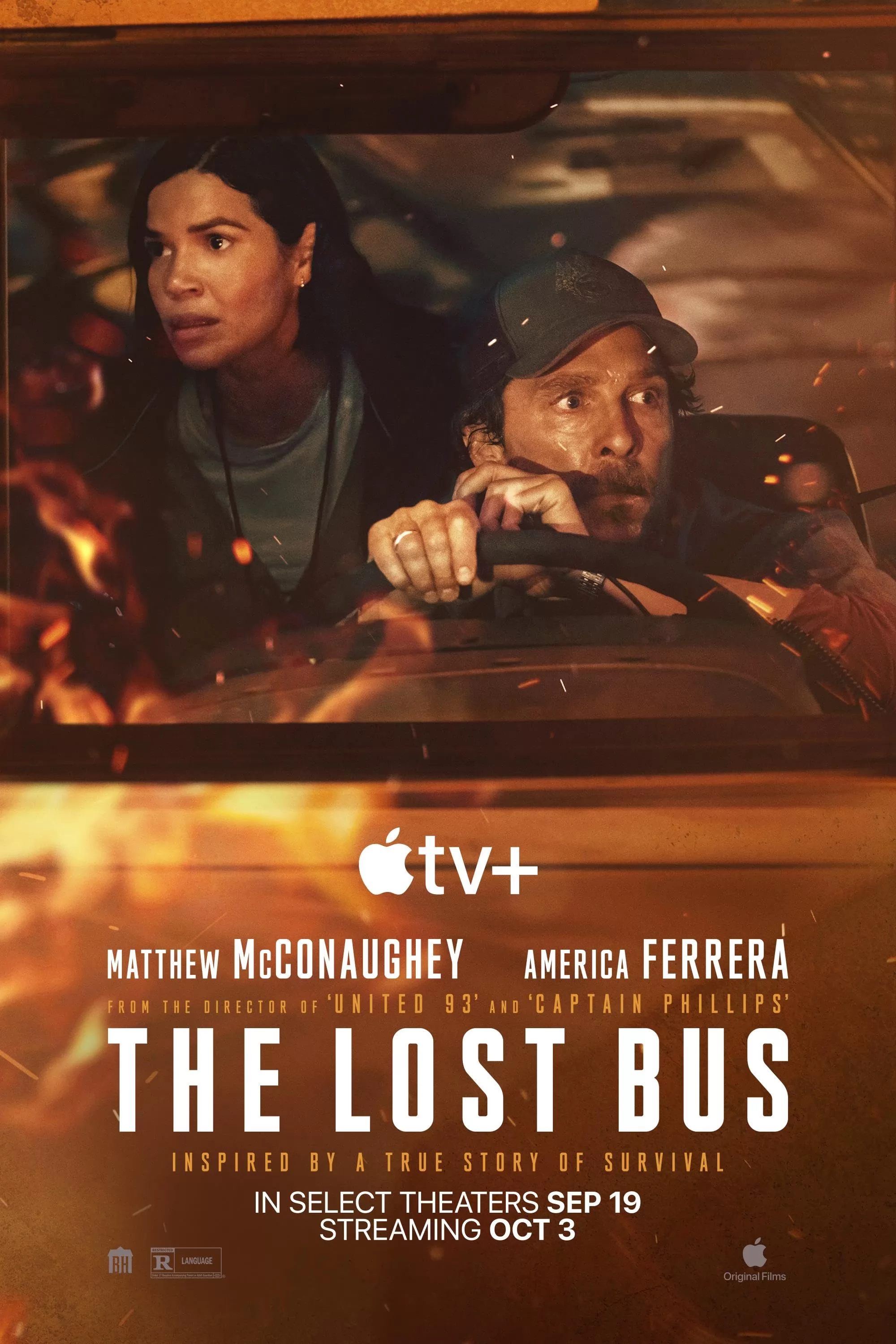 Потерянный автобус / The Lost Bus (2025) отзывы. Рецензии. Новости кино. Актеры фильма Потерянный автобус. Отзывы о фильме Потерянный автобус