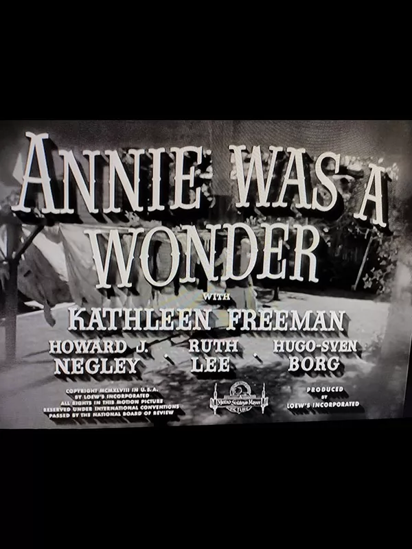 Энни была чудом / Annie Was a Wonder (1949) отзывы. Рецензии. Новости кино. Актеры фильма Энни была чудом. Отзывы о фильме Энни была чудом