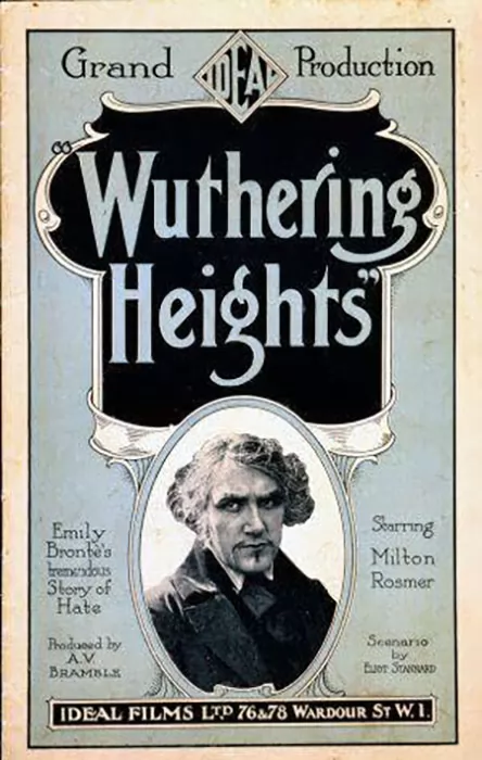 Грозовой перевал / Wuthering Heights (1920) отзывы. Рецензии. Новости кино. Актеры фильма Грозовой перевал. Отзывы о фильме Грозовой перевал