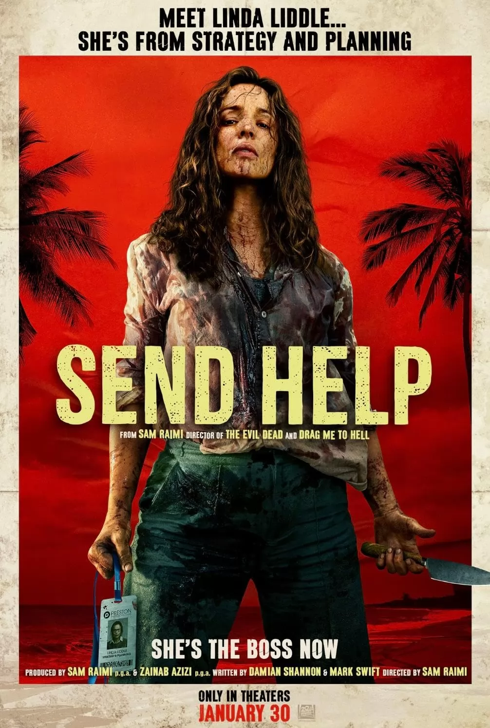Пришлите помощь / Send Help (2026) отзывы. Рецензии. Новости кино. Актеры фильма Пришлите помощь. Отзывы о фильме Пришлите помощь