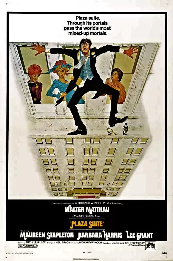 Номер в отеле Плаза / Plaza Suite (1971) отзывы. Рецензии. Новости кино. Актеры фильма Номер в отеле Плаза. Отзывы о фильме Номер в отеле Плаза