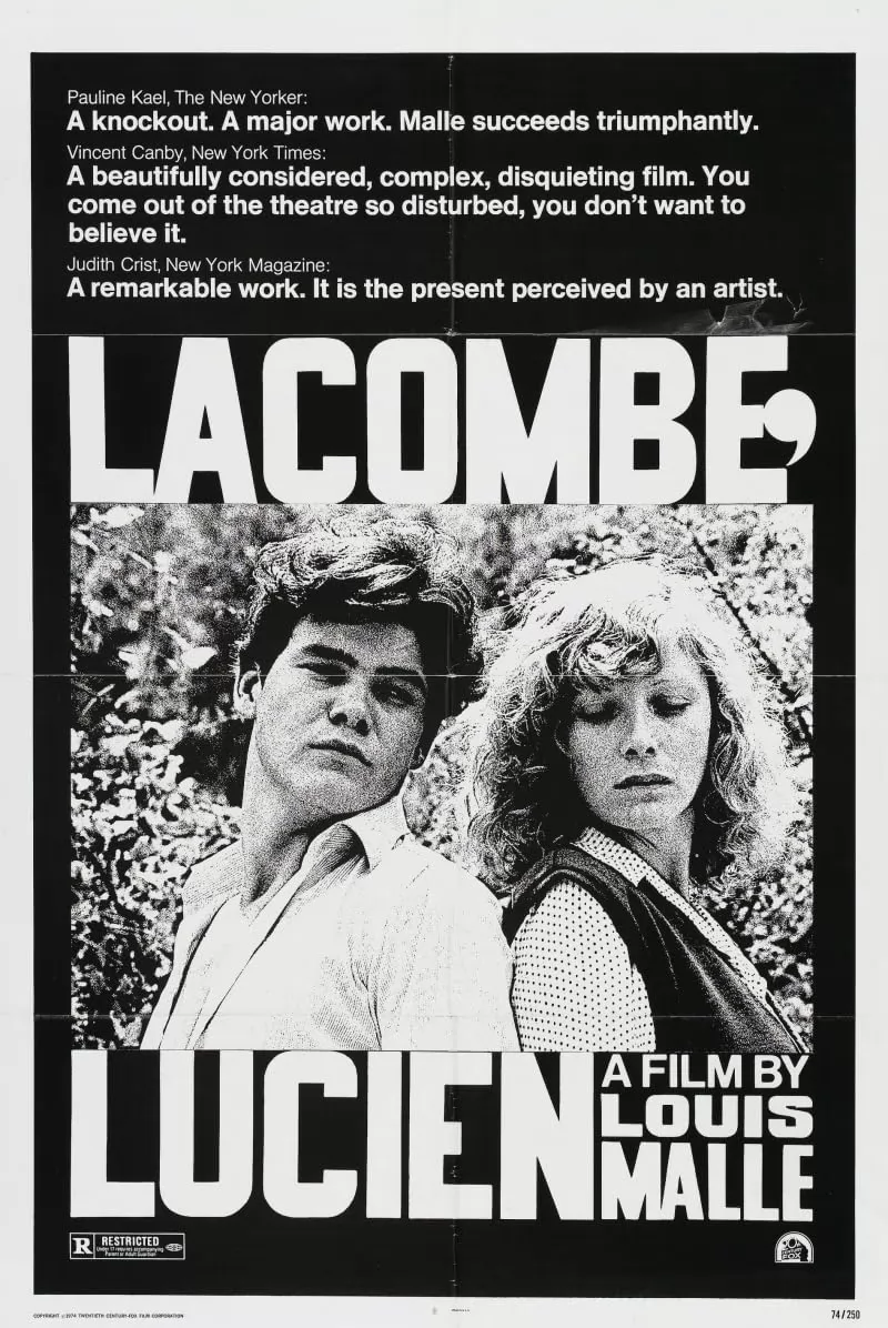 Лакомб Люсьен / Lacombe Lucien (1974) отзывы. Рецензии. Новости кино. Актеры фильма Лакомб Люсьен. Отзывы о фильме Лакомб Люсьен