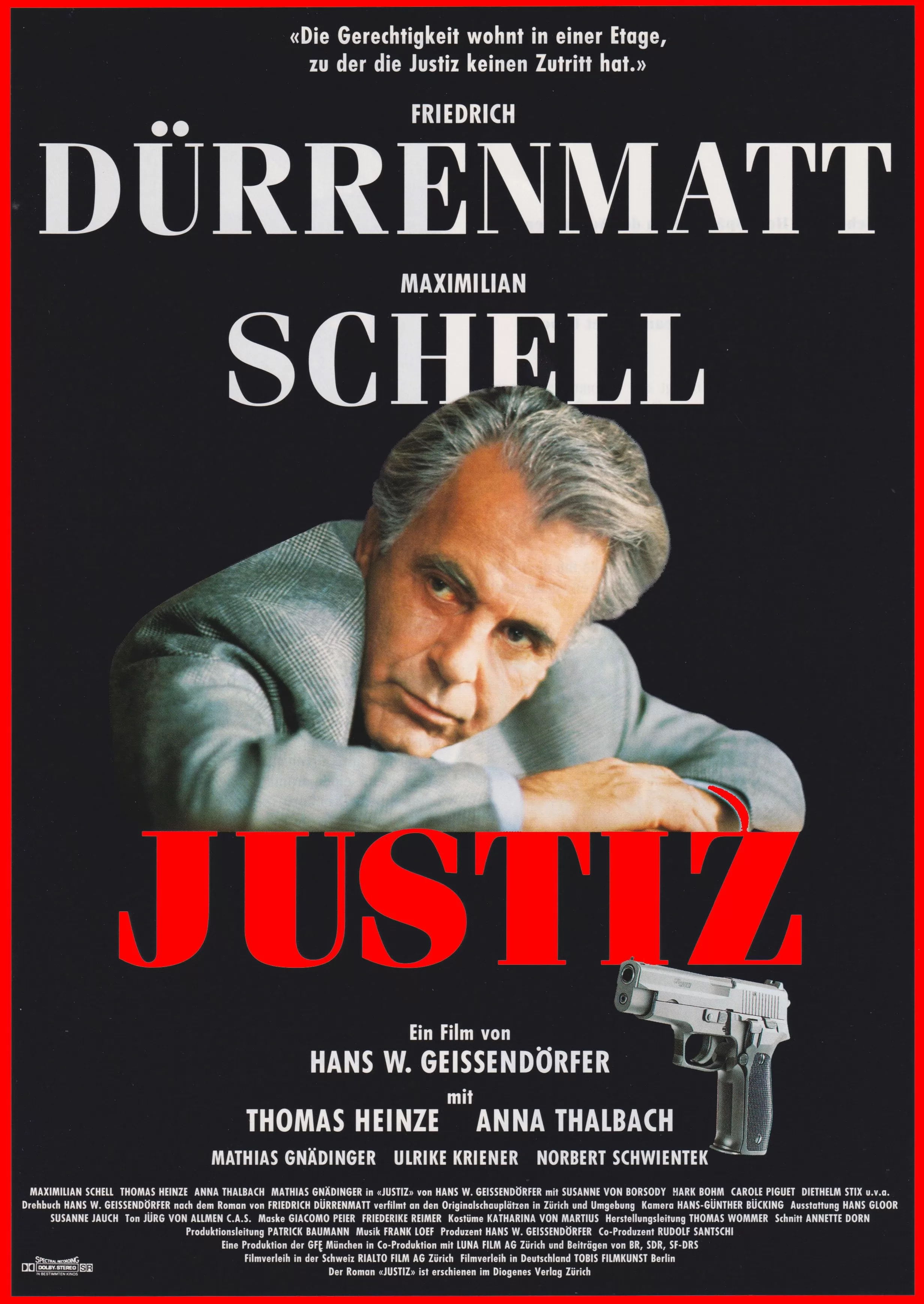Правосудие / Justiz (1993) отзывы. Рецензии. Новости кино. Актеры фильма Правосудие. Отзывы о фильме Правосудие