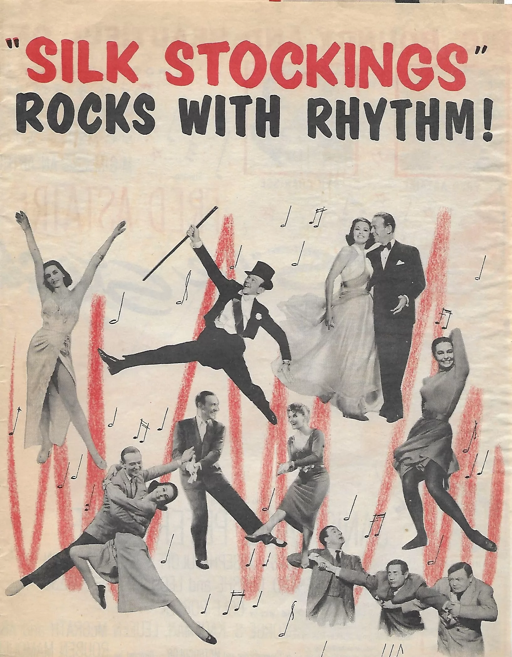 Шелковые чулки: постер N267501