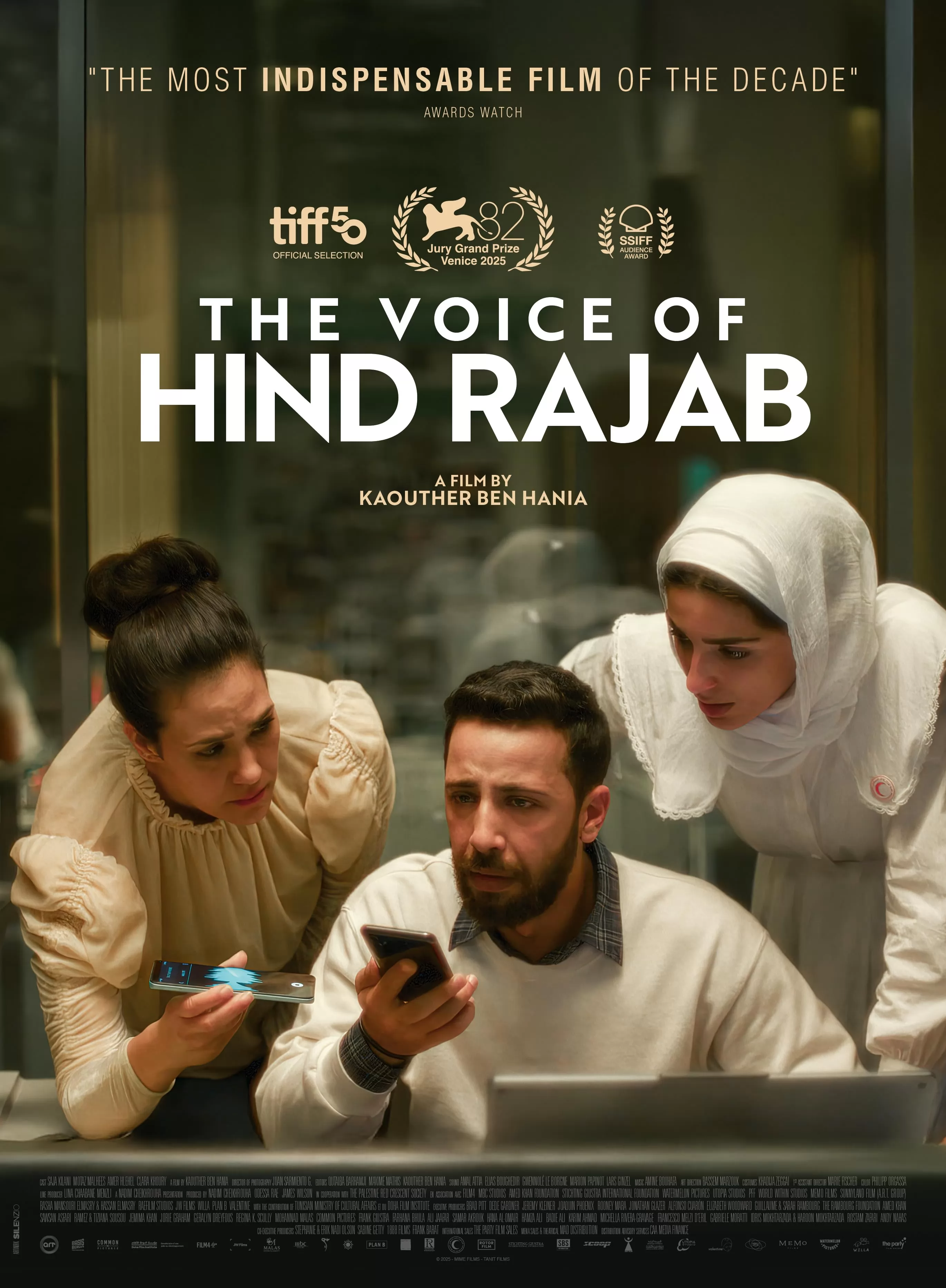 Голос Хинд Раджаб / The Voice of Hind Rajab (2025) отзывы. Рецензии. Новости кино. Актеры фильма Голос Хинд Раджаб. Отзывы о фильме Голос Хинд Раджаб