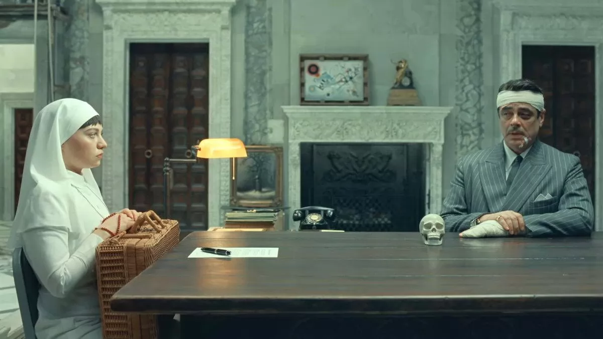 Фильм Финикийская схема (2025). Кадр N257709