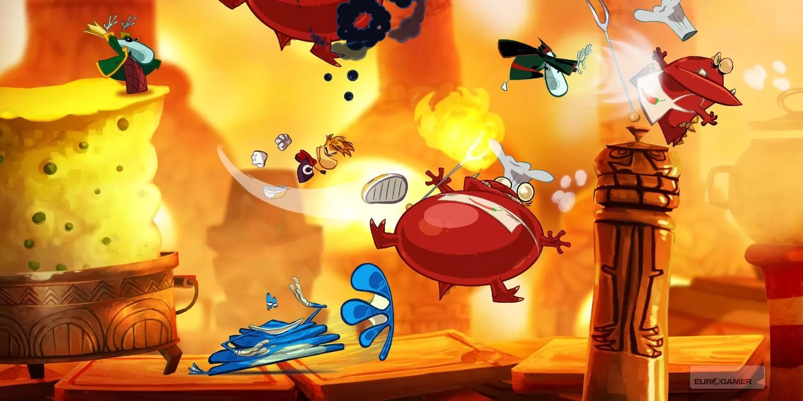 Игра Rayman Origins (2011). Скриншот N259158