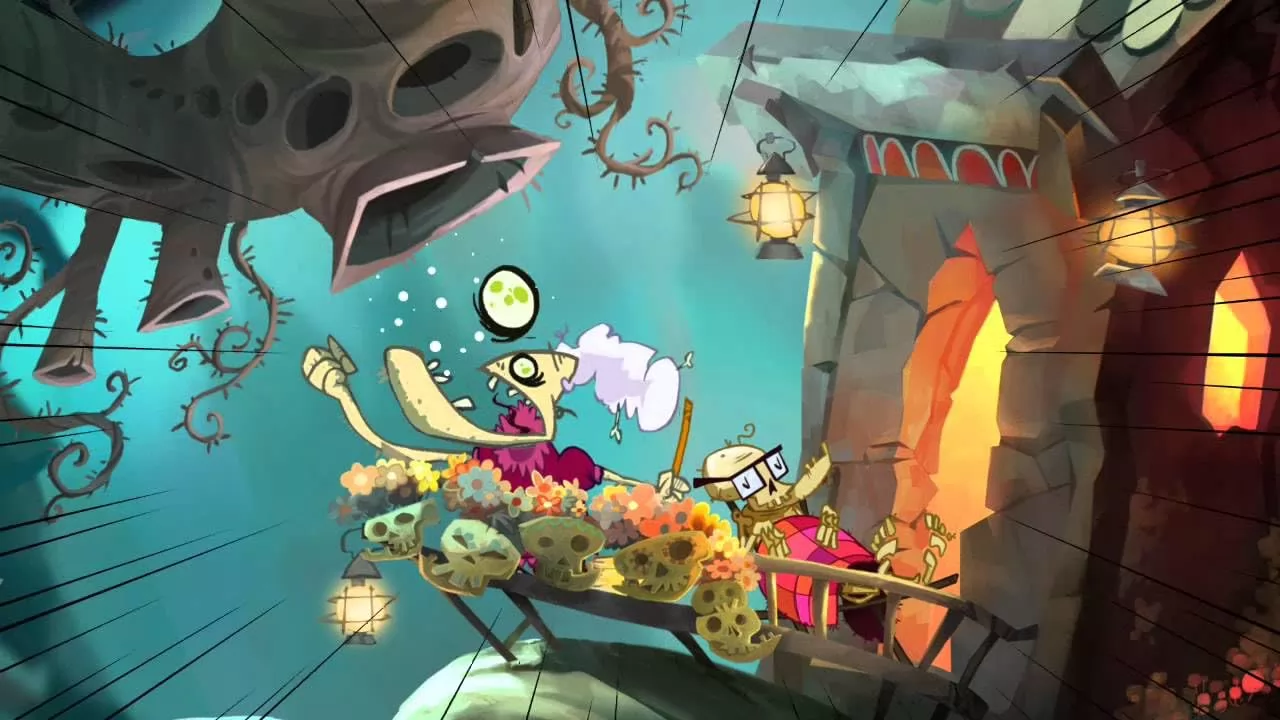 Игра Rayman Origins (2011). Скриншот N259161