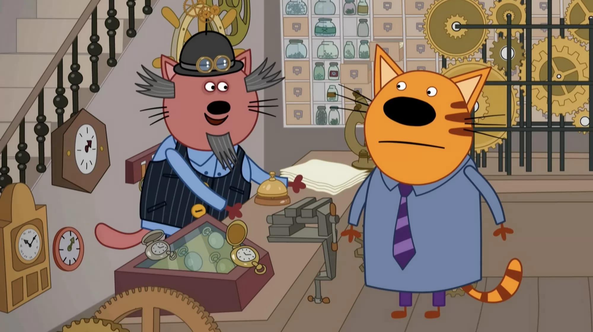 Фильм Три кота. Путешествие во времени (2025). Кадр N264853