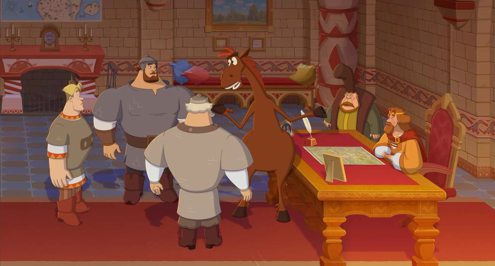 Фильм Три богатыря и свет клином (2025). Кадр N268121