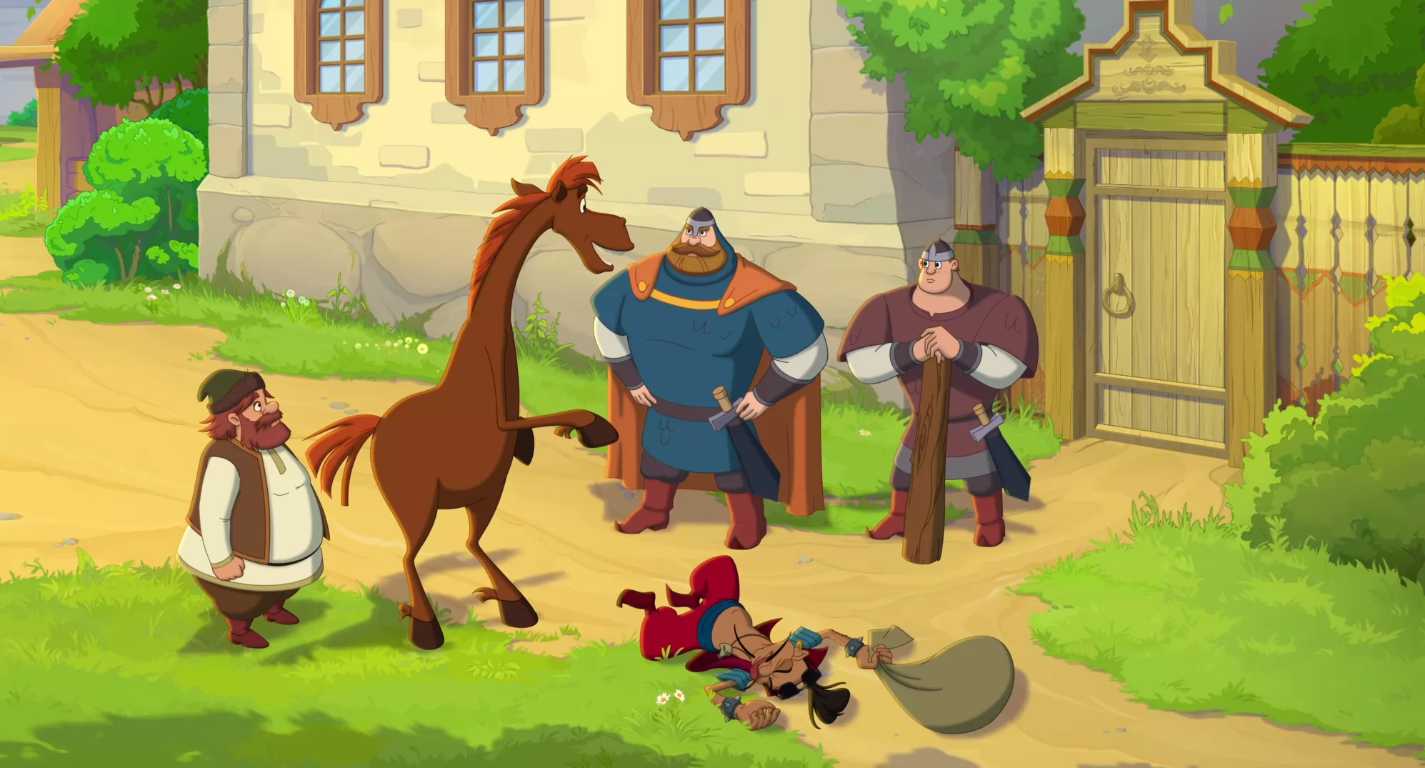 Фильм Три богатыря и свет клином (2025). Кадр N268137